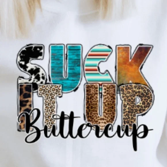 Sick it Up Buttercup Sweatshirt - Picture 2 of 3